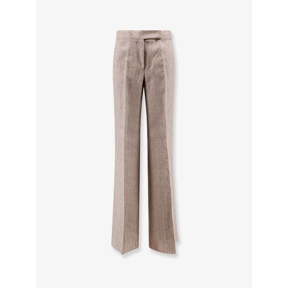 Max Mara Women Mxmdeserto Linen Trousers